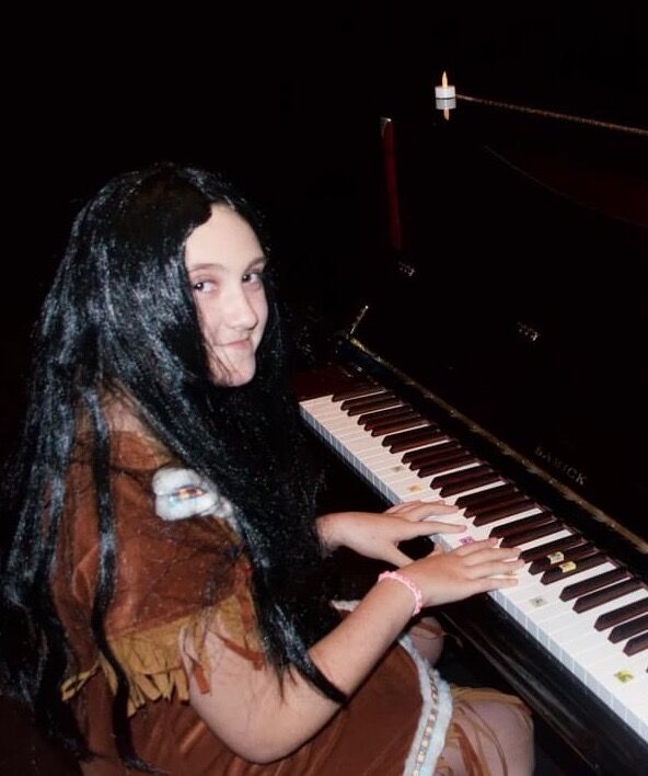 Emma as Pocahontas